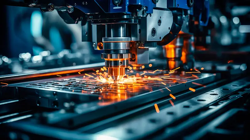 Metalworking CNC milling machine