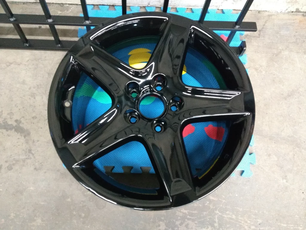 black glossy wheel rim black glossy wheel rim